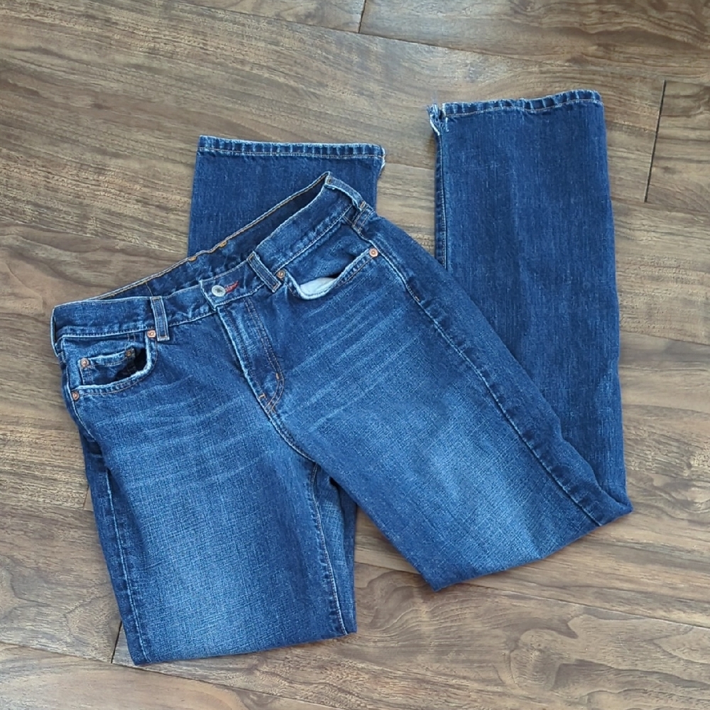 Lucky Brand Vintage Plane Jane Dungarees Jeans